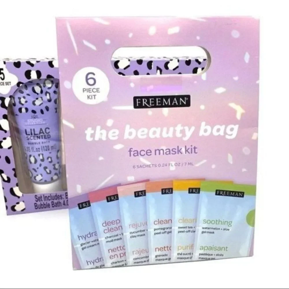 Bath & Body Gift Set Lot - Face Masks, Lotion, Body Wash, Bath Bombs